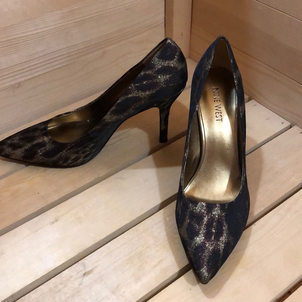 Leopard heels